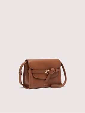 Coccinelle knot-detail leather shoulder bag